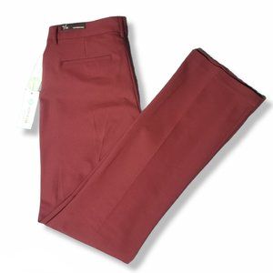 Burgundy Bootcut Liverpool Slacks